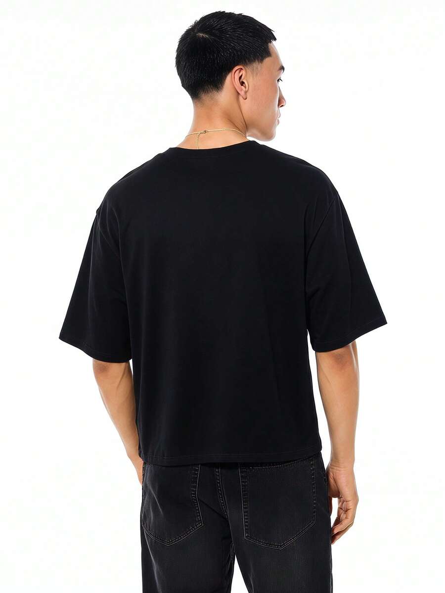 Camiseta Pavtros Cropped Quadrado