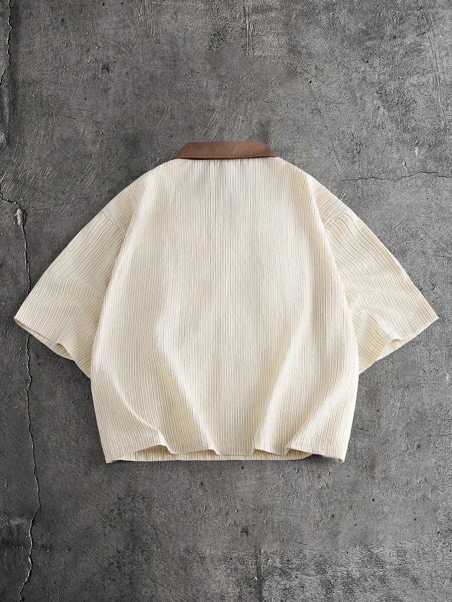 Conjunto Pavtros Studios Knit Retro Polo Shorts Set — Foto 9