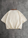 Conjunto Pavtros Studios Knit Retro Polo Shorts Set