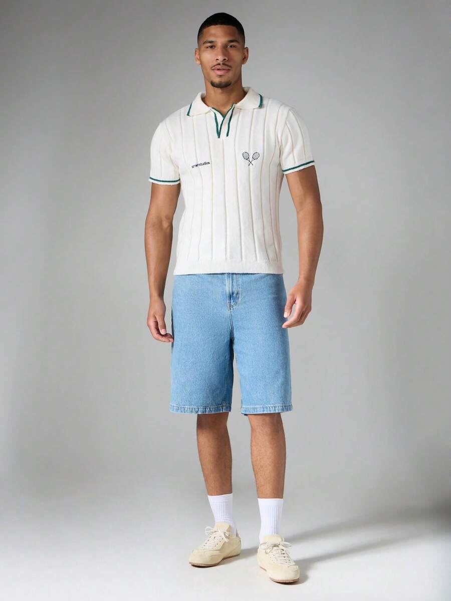 Camisa Polo Knit Pavtros Tennis Club Off-White - foto 4