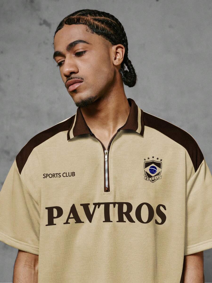 Camisa Polo Pavtros Studios Brazil Football Jersey — Foto 8