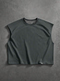PAVTROS Regata Masculina de Verão Casual Fashion Street para Férias e Uso Diário, Estampa de Morango e Letras, Modelagem Solta, Holiday