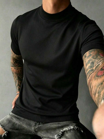 Camiseta Masculina Gola Minimal — Pavtros