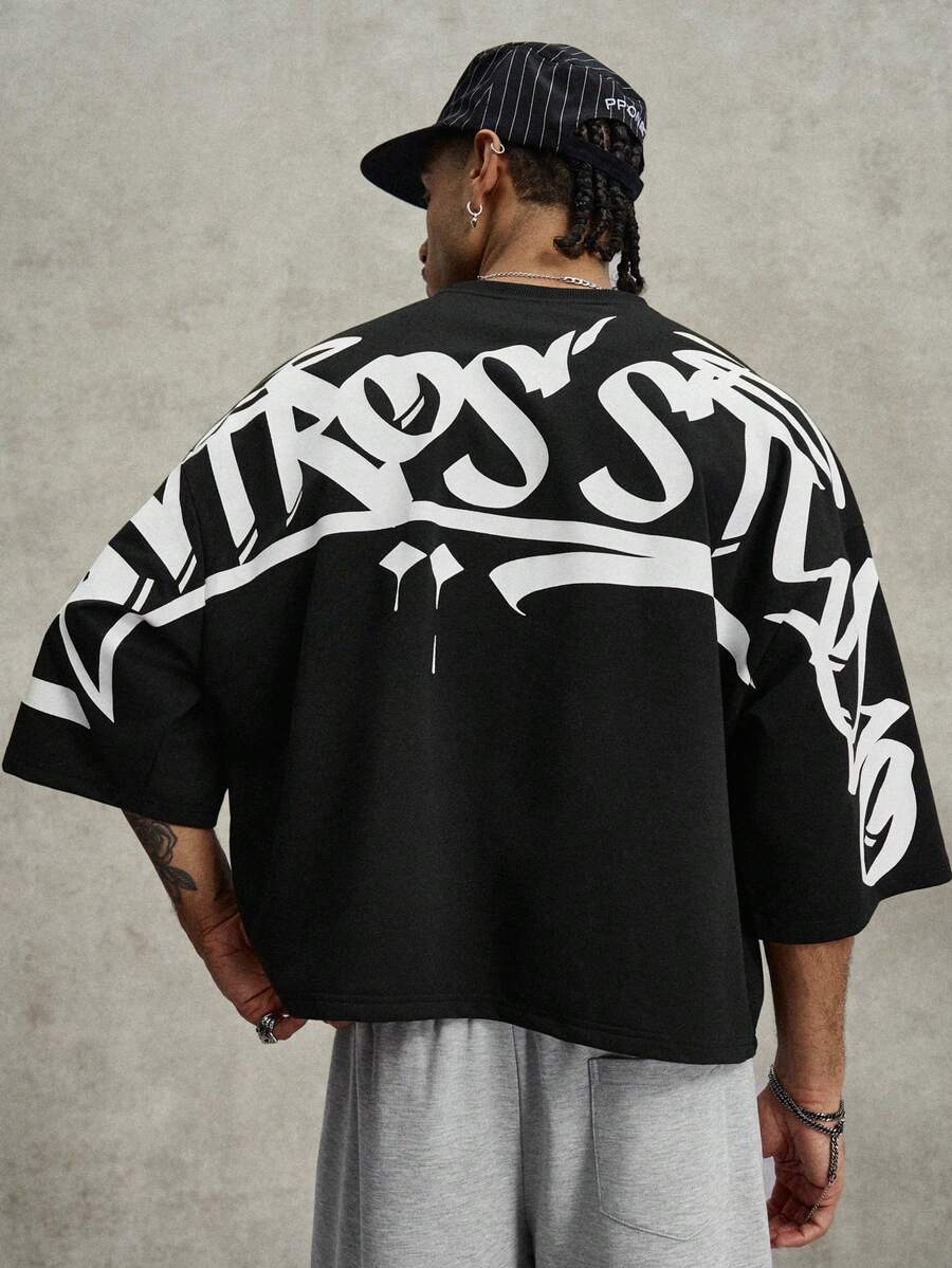 Camiseta Pavtros Studios Graffiti Tag Oversized