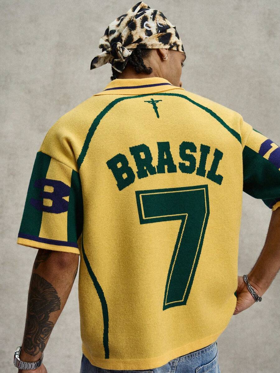 Camiseta Pavtros Studios Brasil Rio Retro Polo - foto 6