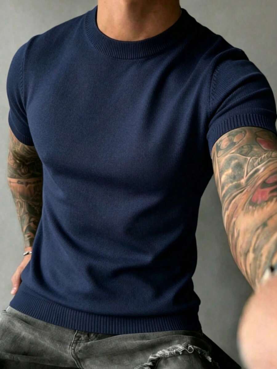 Camiseta Pavtros Listrada Minimalista