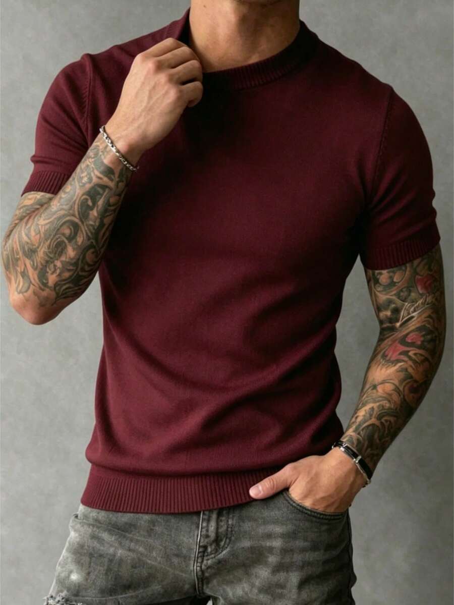 Camiseta Pavtros Listrada Minimalista