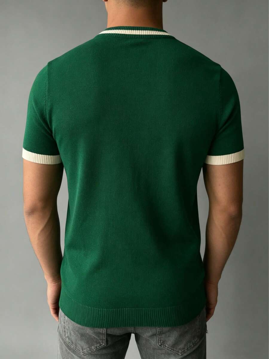 Camiseta Pavtros Listrada Minimalista