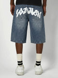 Bermuda Jorts Jeans Pavtros Studios Suzulan Graffiti