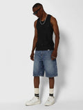 Bermuda Jorts Jeans Pavtros Studios Suzulan Graffiti