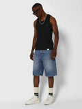 Bermuda Jorts Jeans Pavtros Studios Suzulan Graffiti