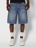 Bermuda Jorts Jeans Pavtros Studios Suzulan Graffiti