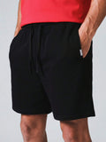 SUMWON Shorts Esportivos Essenciais de Entreperna Caída, Caimento Solto, Confortáveis, Shorts de Moletom Casuais, Roupas Esportivas, Desempenho, Básico, Valor, Verão Diário