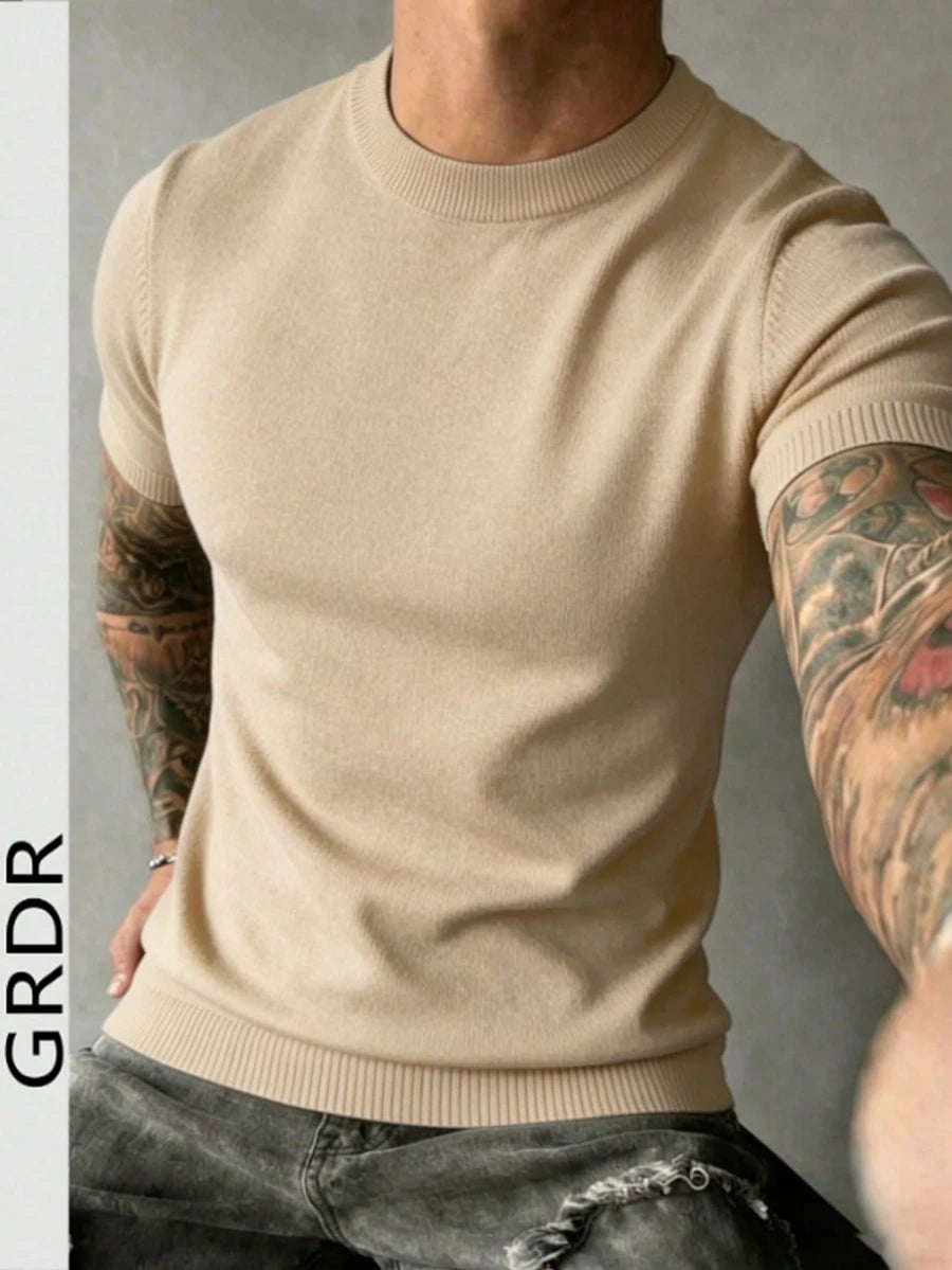 Camiseta Pavtros Listrada Minimalista