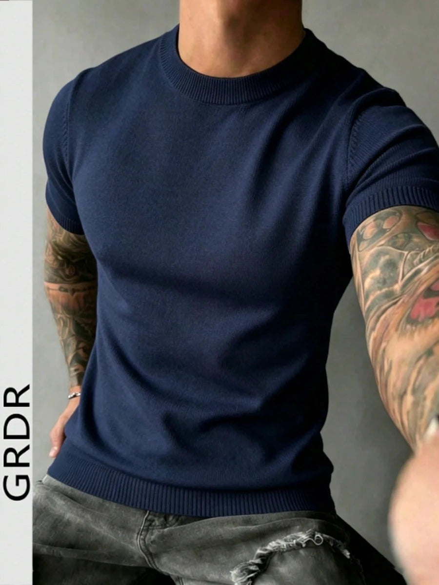 Camiseta Pavtros Listrada Minimalista