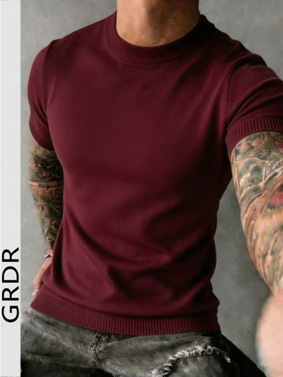 Camiseta Pavtros Listrada Minimalista