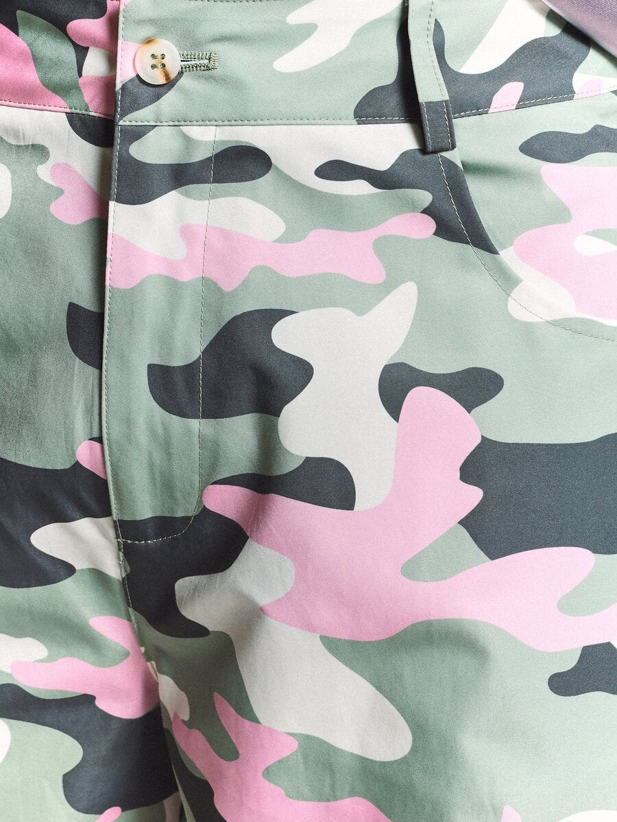 Bermuda Pavtros Studios Pastel Camo Baggy Jorts — Foto 5