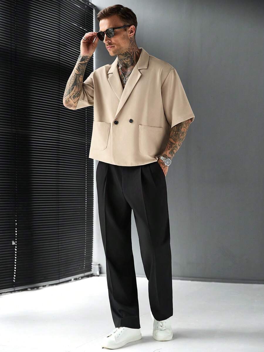 Camisa Pavtros Botões