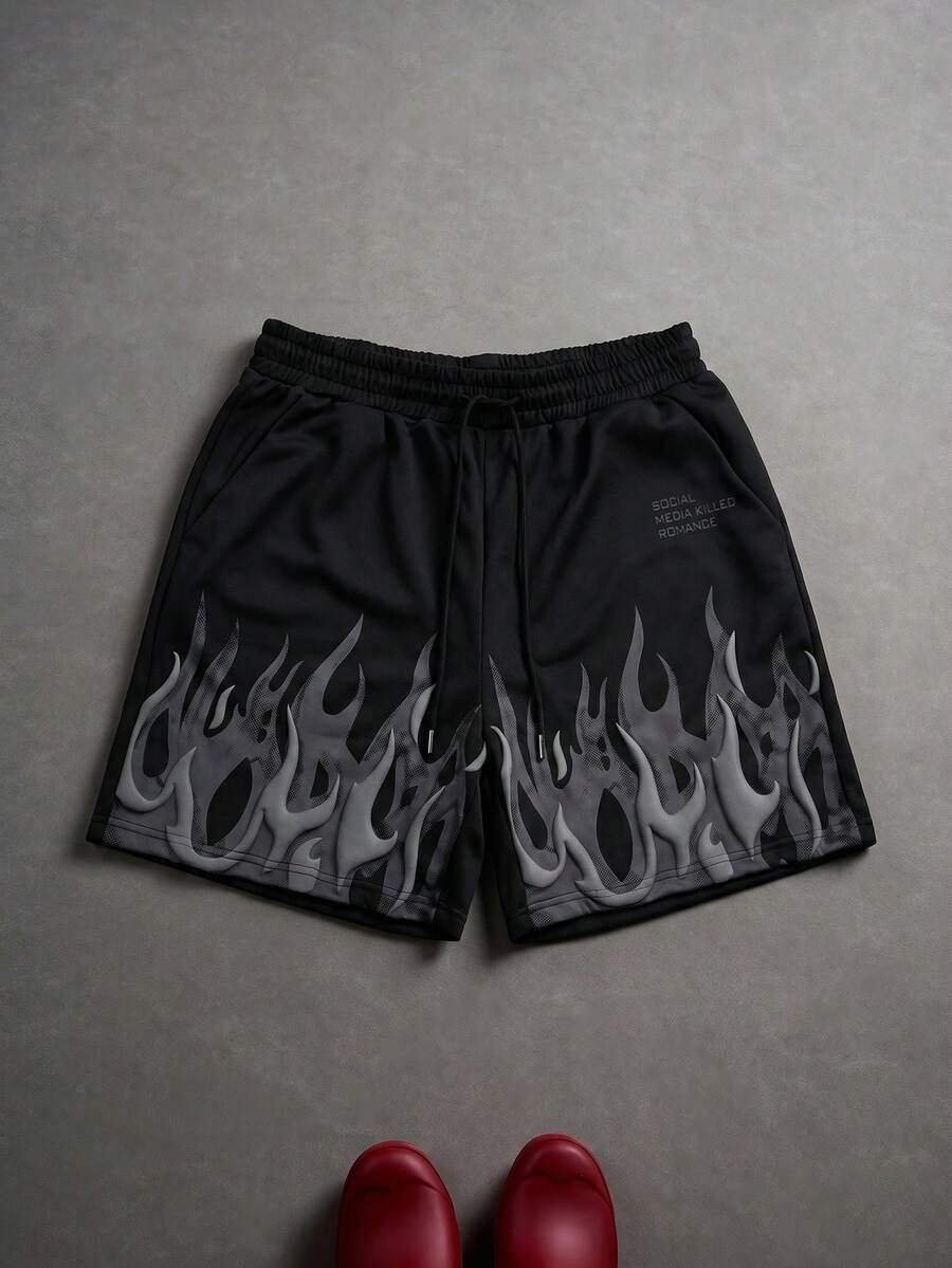 Shorts Pavtros Chama Gráfico