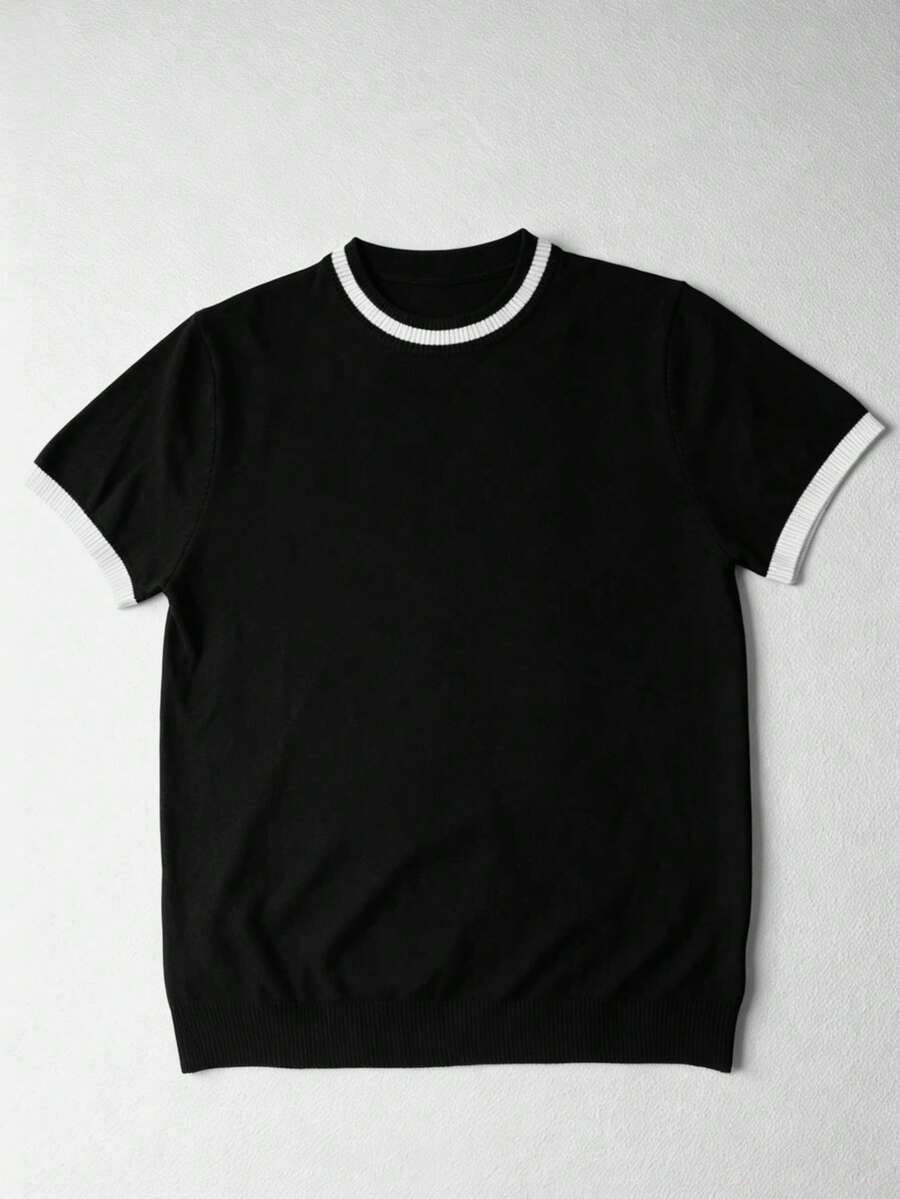 Camiseta Pavtros Listrada Minimalista