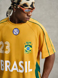 Camiseta Pavtros Studios Brasil Heritage Football Jersey