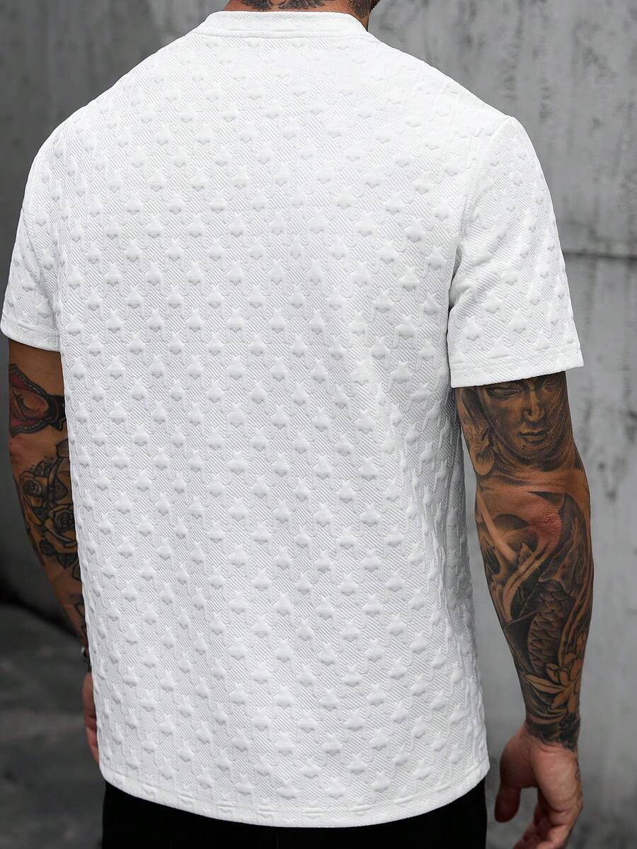 Camiseta Pavtros Jacquard Logotipo
