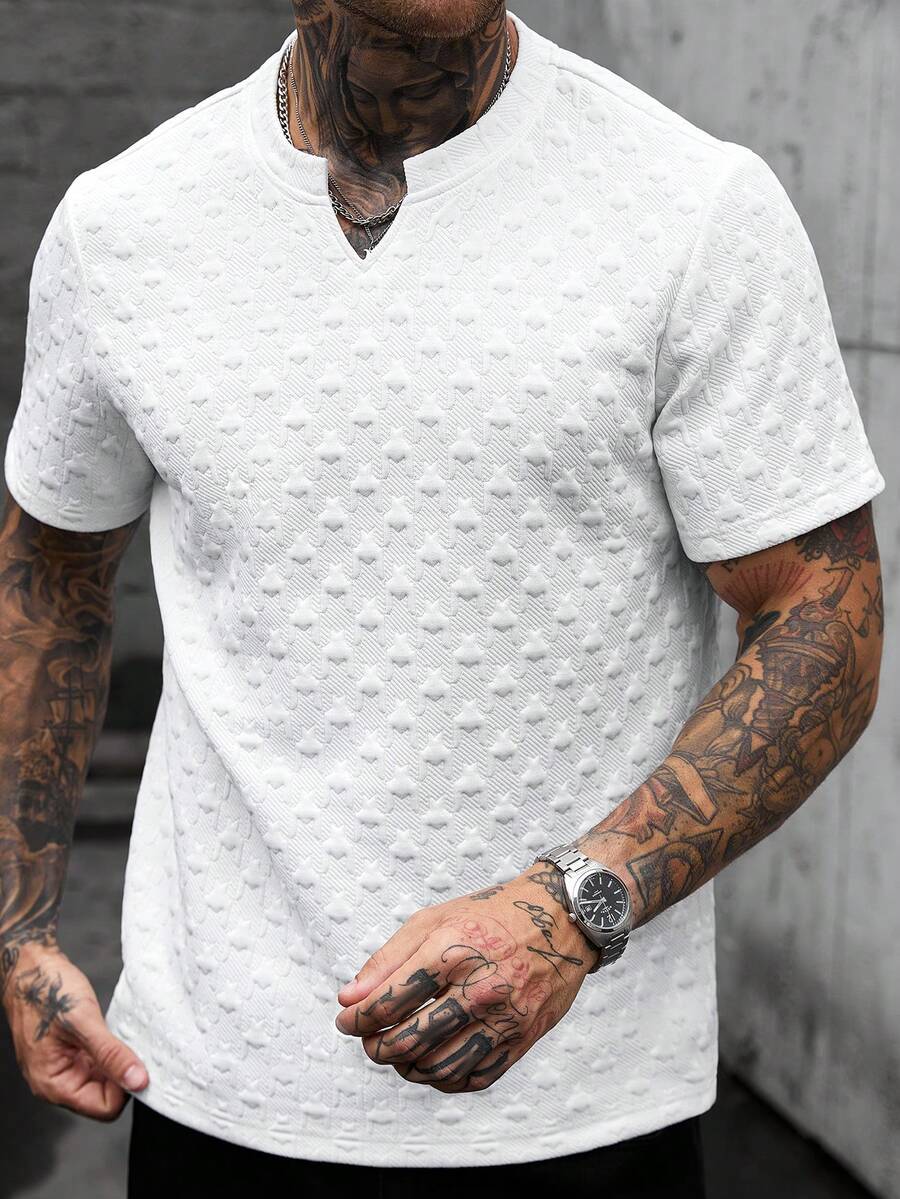 Camiseta Pavtros Jacquard Logotipo