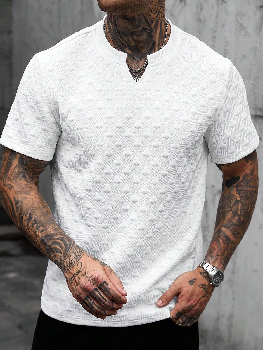 Camiseta Pavtros Jacquard Logotipo
