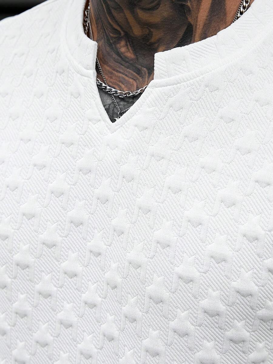 Camiseta Pavtros Jacquard Logotipo