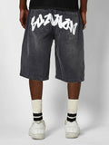 Bermuda Jorts Jeans Pavtros Studios Suzulan Graffiti