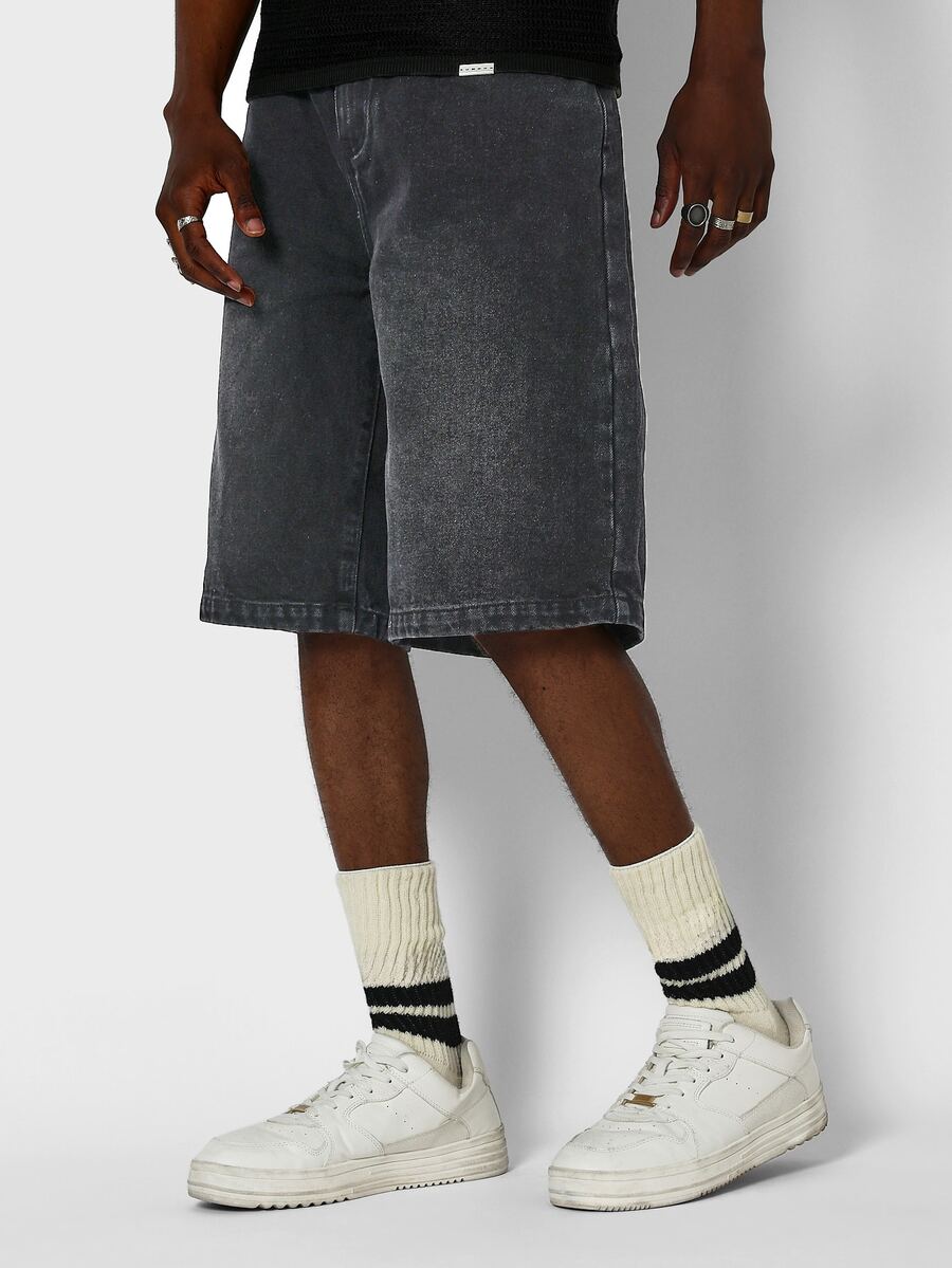 Bermuda Jorts Jeans Pavtros Studios Suzulan Graffiti — Foto 25