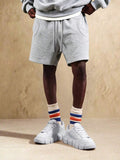 SUMWON Shorts Esportivos Essenciais de Entreperna Caída, Caimento Solto, Confortáveis, Shorts de Moletom Casuais, Roupas Esportivas, Desempenho, Básico, Valor, Verão Diário