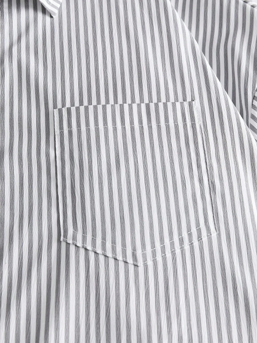 Conjunto Pavtros Studios Knit Retro Polo Shorts Set — Foto 20