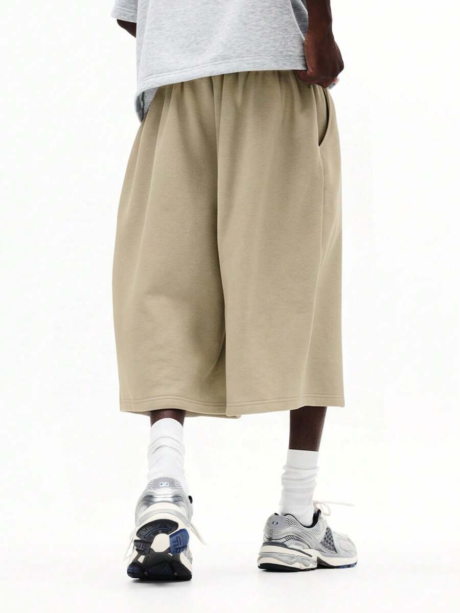 Bermuda Moletom Pavtros Studios Essential Oversized Jorts — Foto 23