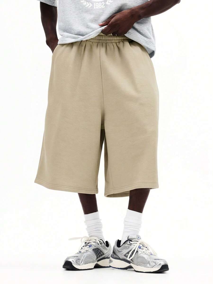 Bermuda Moletom Pavtros Studios Essential Oversized Jorts — Foto 24