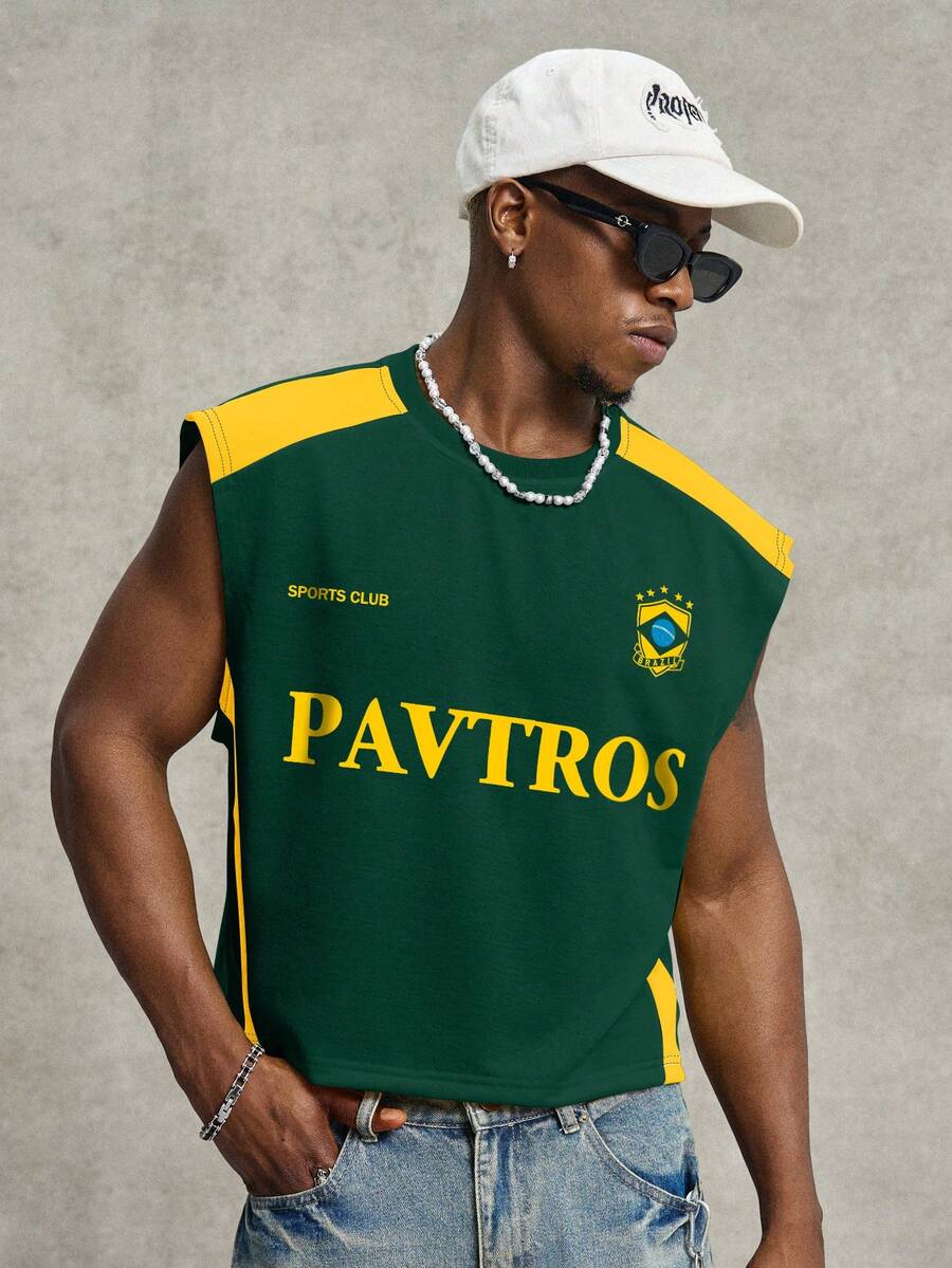 Regata Pavtros Studios Brasil Retro Panel Vest — Foto 10