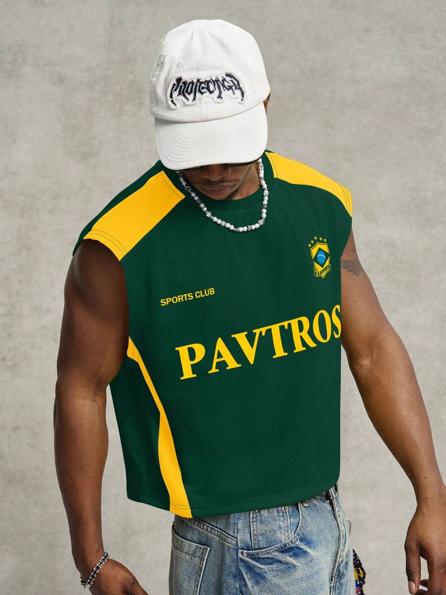 Regata Pavtros Studios Brasil Retro Panel Vest — Foto 13