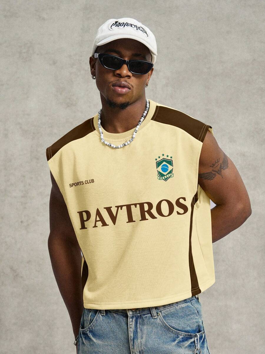 Regata Pavtros Studios Brasil Retro Panel Vest — Foto 14