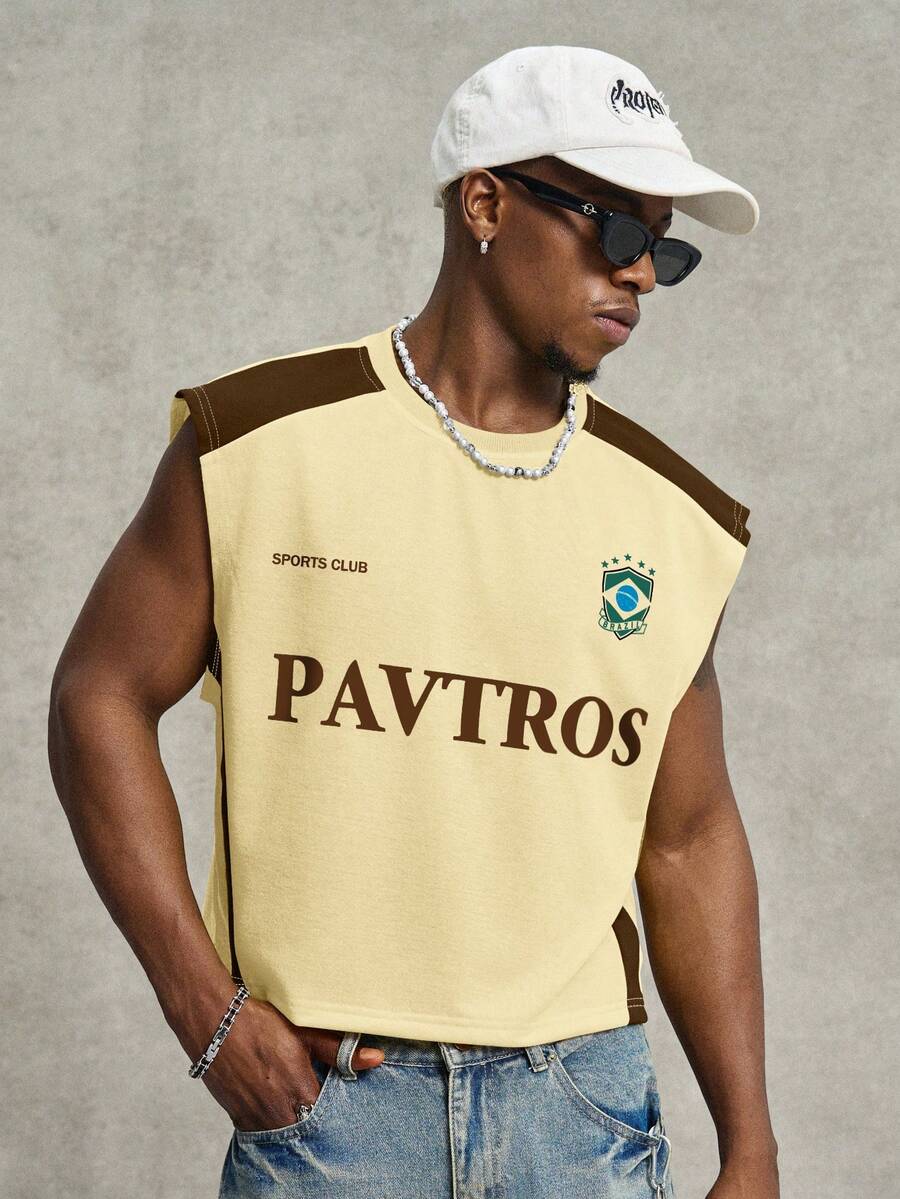 Regata Pavtros Studios Brasil Retro Panel Vest — Foto 16