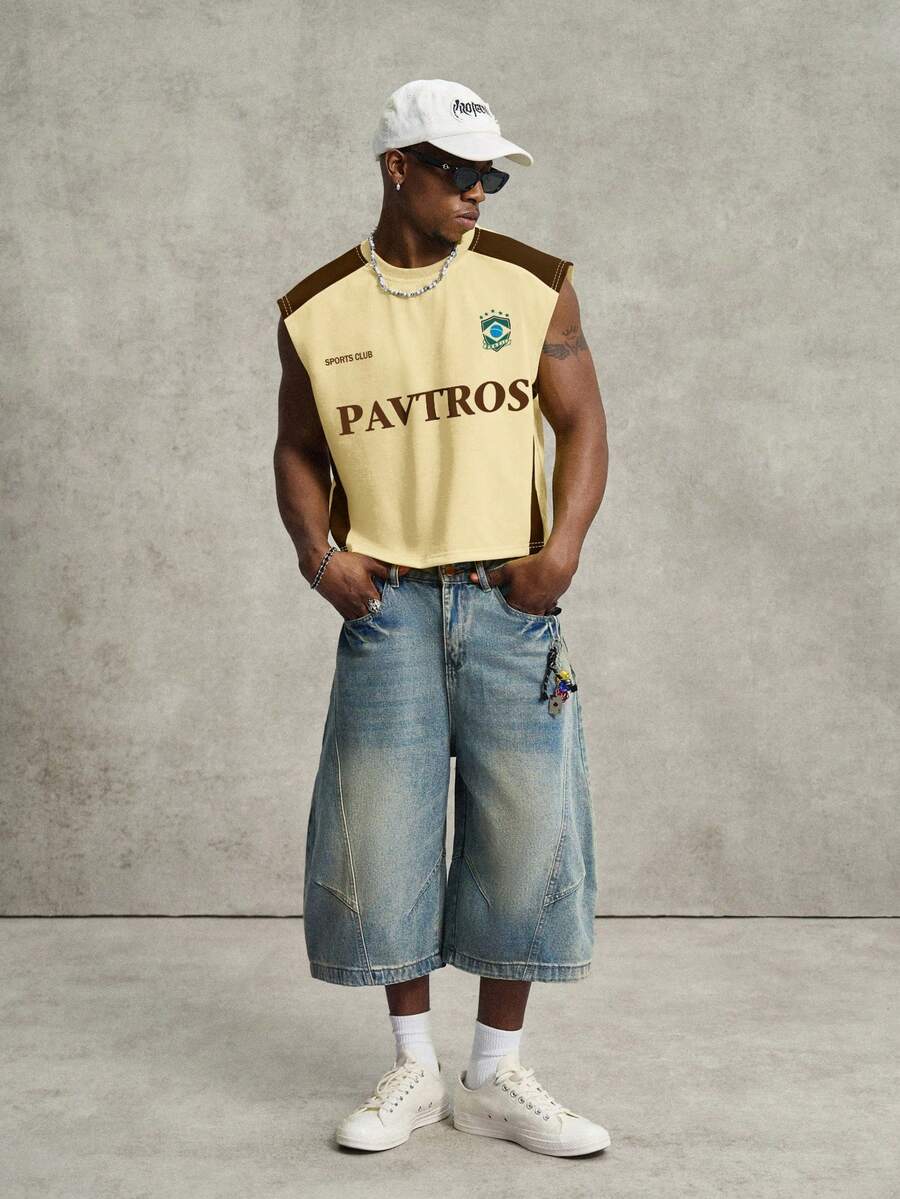 Regata Pavtros Studios Brasil Retro Panel Vest — Foto 1