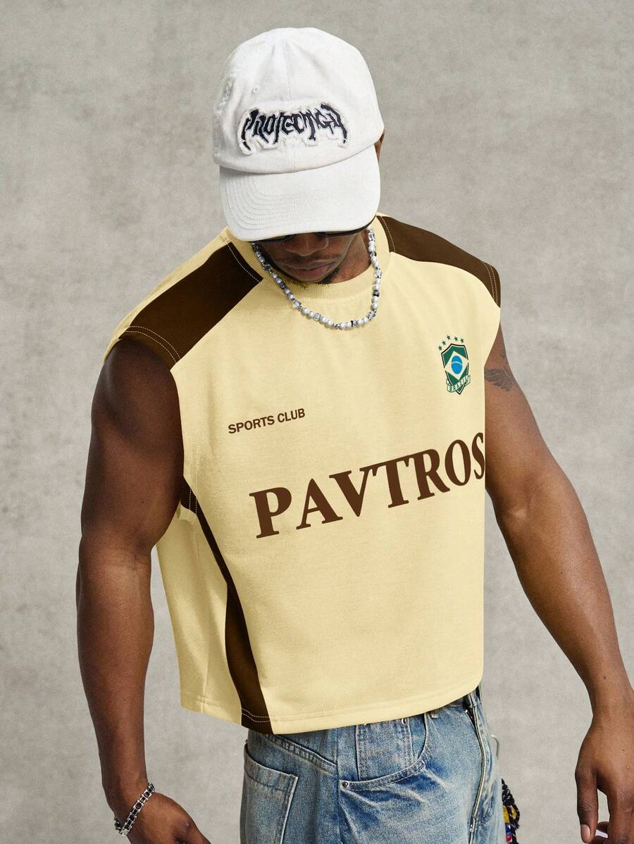 Regata Pavtros Studios Brasil Retro Panel Vest — Foto 18