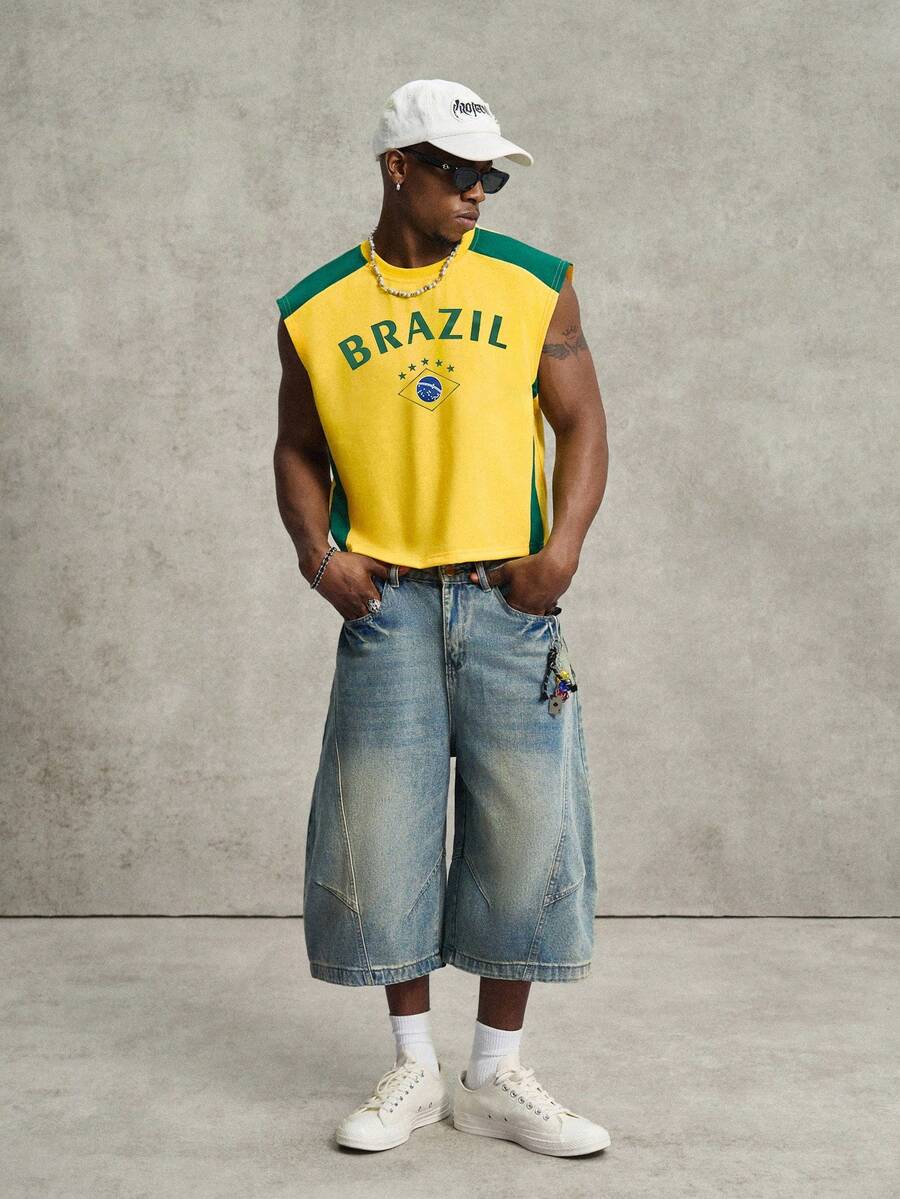 Regata Pavtros Studios Brasil Retro Panel Vest — Foto 22