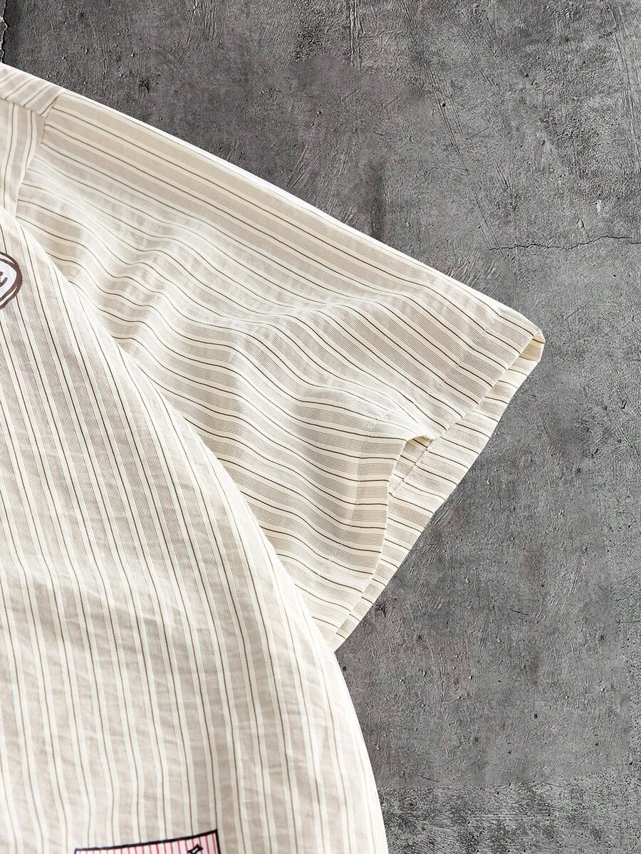 Conjunto Pavtros Studios Knit Retro Polo Shorts Set — Foto 32