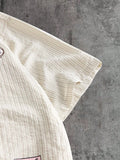 Conjunto Pavtros Studios Knit Retro Polo Shorts Set