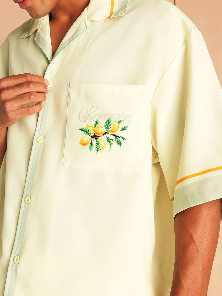 Conjunto Pavtros Capri Limão