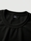 PAVTROS Regata Masculina de Verão Casual Fashion Street para Férias e Uso Diário, Estampa de Morango e Letras, Modelagem Solta, Holiday
