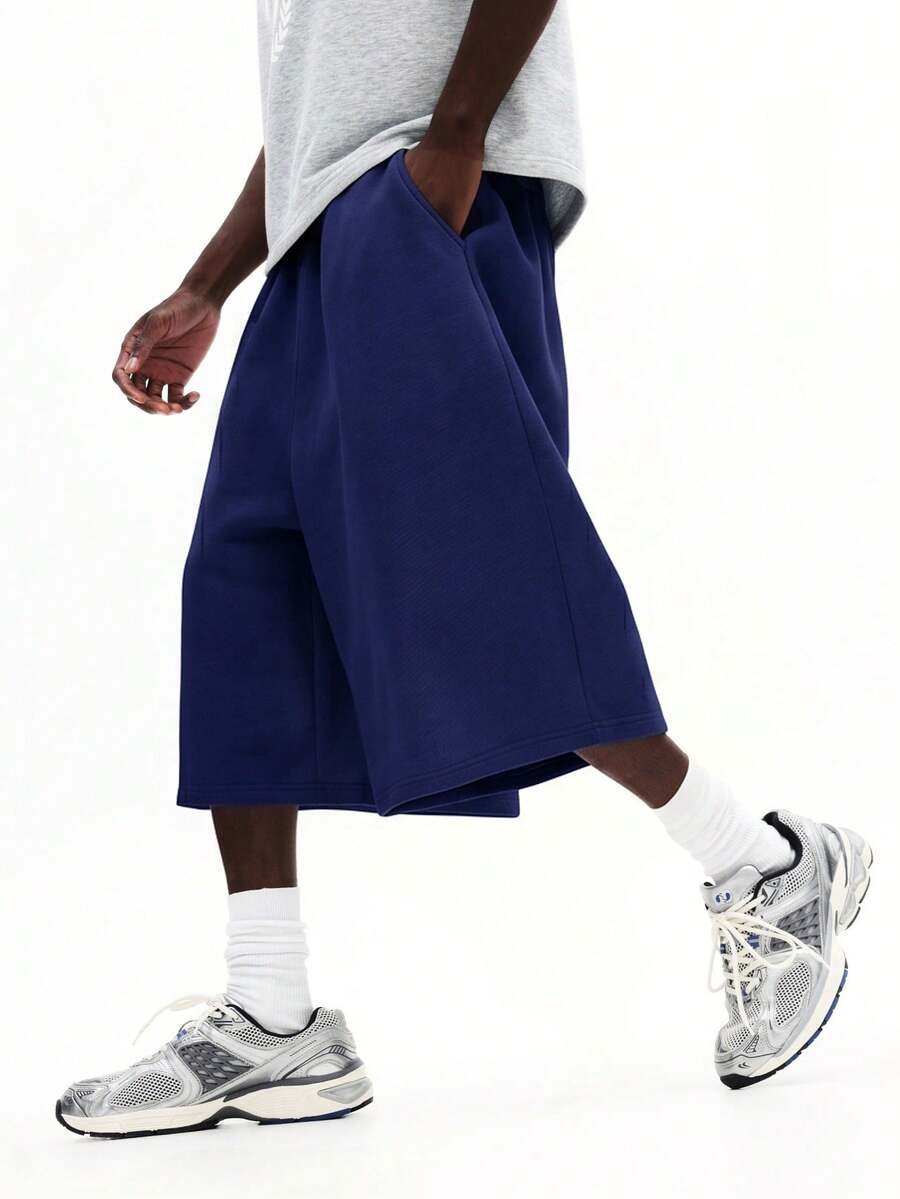 Bermuda Moletom Pavtros Studios Essential Oversized Jorts — Foto 26