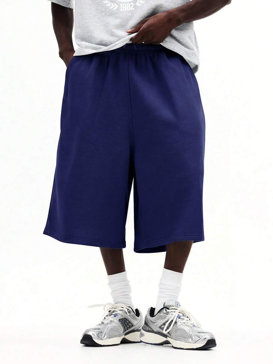 Bermuda Moletom Pavtros Studios Essential Oversized Jorts — Foto 28