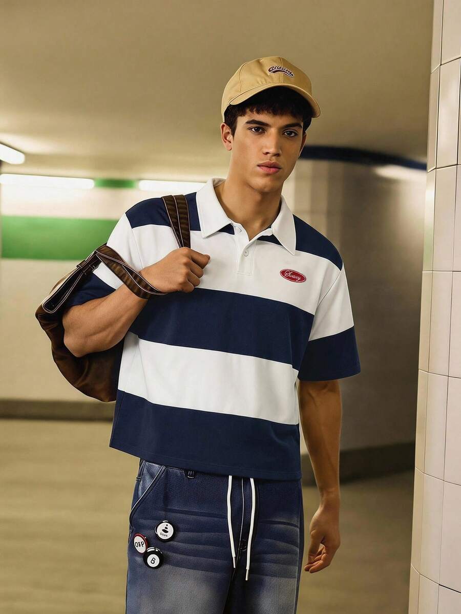 Camisa Polo Pavtros Oversized