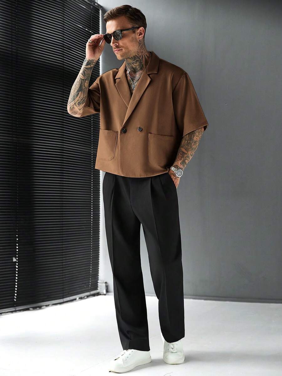 Camisa Pavtros Botões